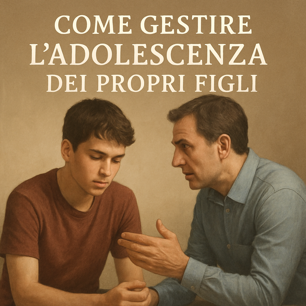 AUDIOLIBRO, COME GESTIRE I FIGLI NELL'ADOLESCENZA