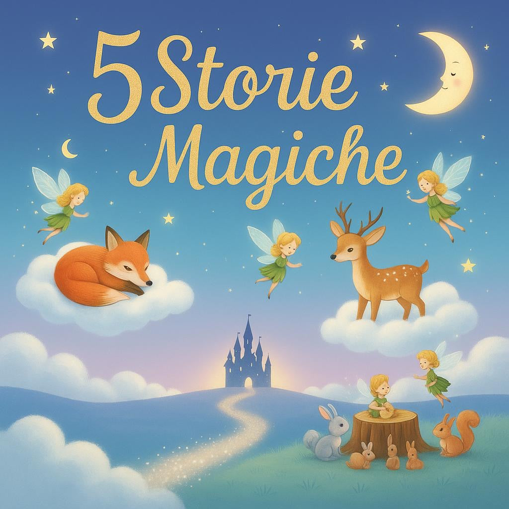 AUDIOLIBRO, 5 STORIE DELLA BUONANOTTE