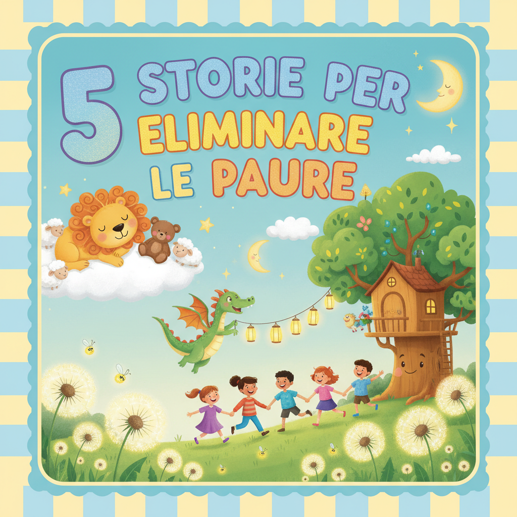 AUDIOLIBRO, 5 STORIE PER ELIMINARE LA PAURA